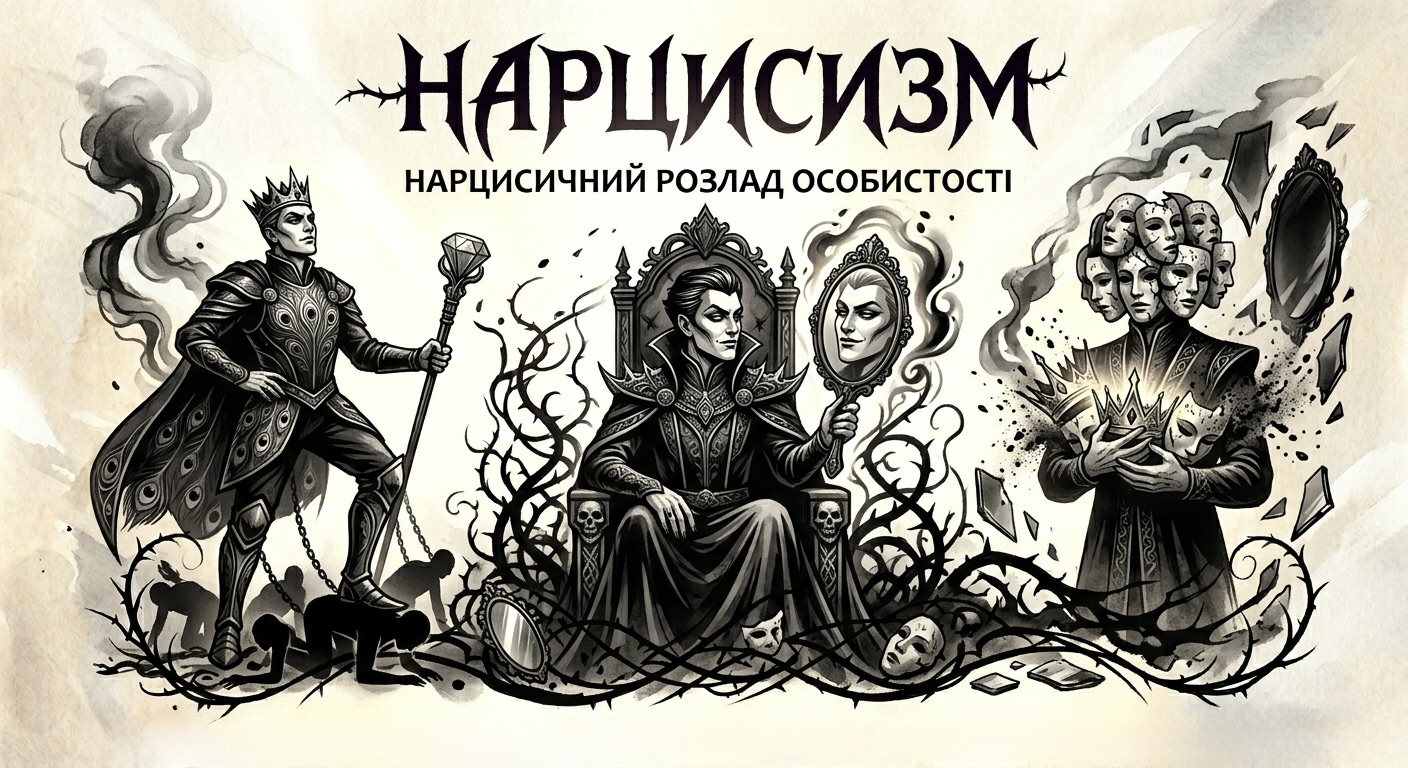 Нарцисизм: де проходить межа між любов’ю до себе і руйнівним егоцентризмом
