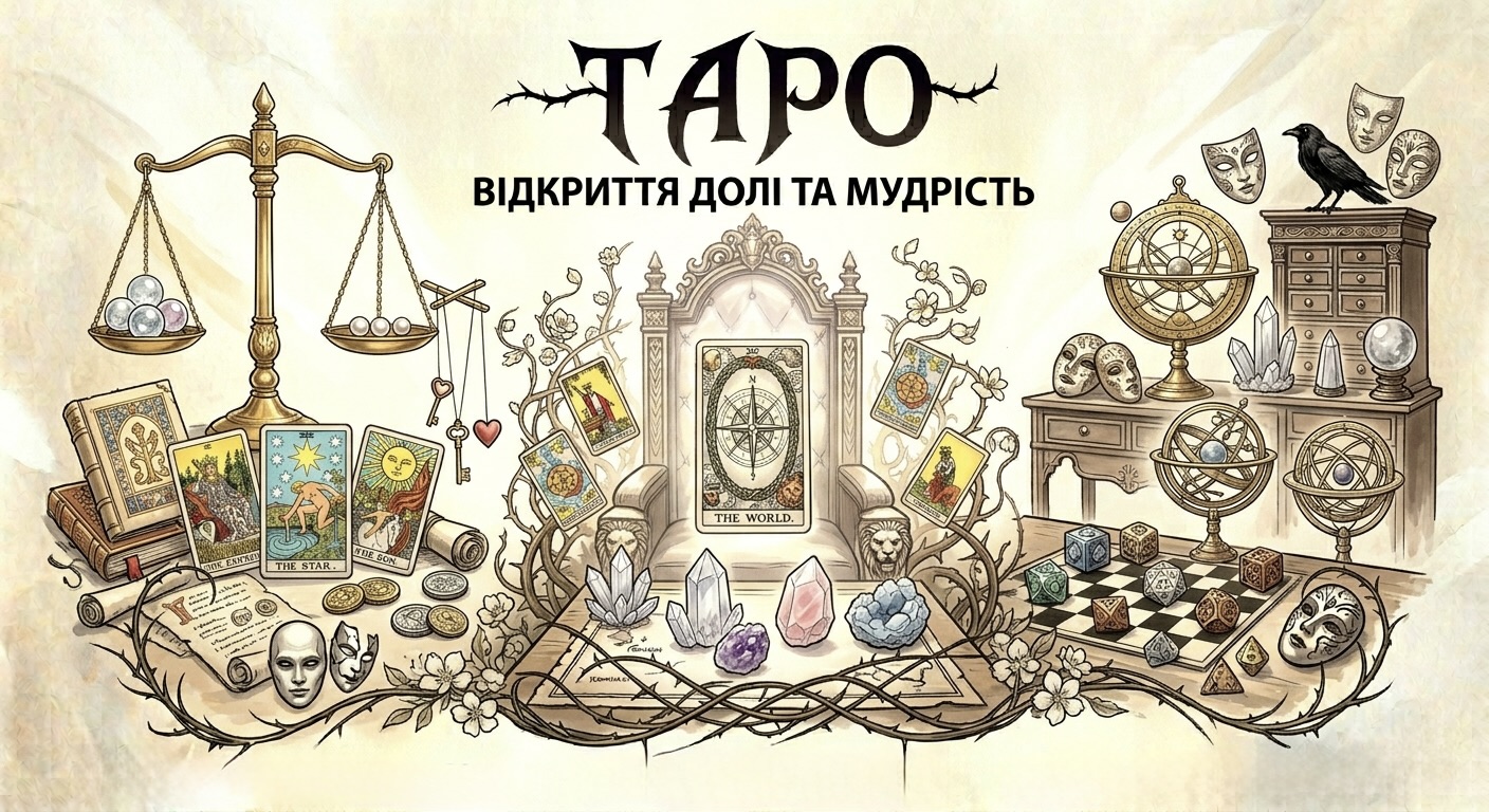 Що таке Таро на глибинному рівні: не магія, а мова символів і внутрішніх станів