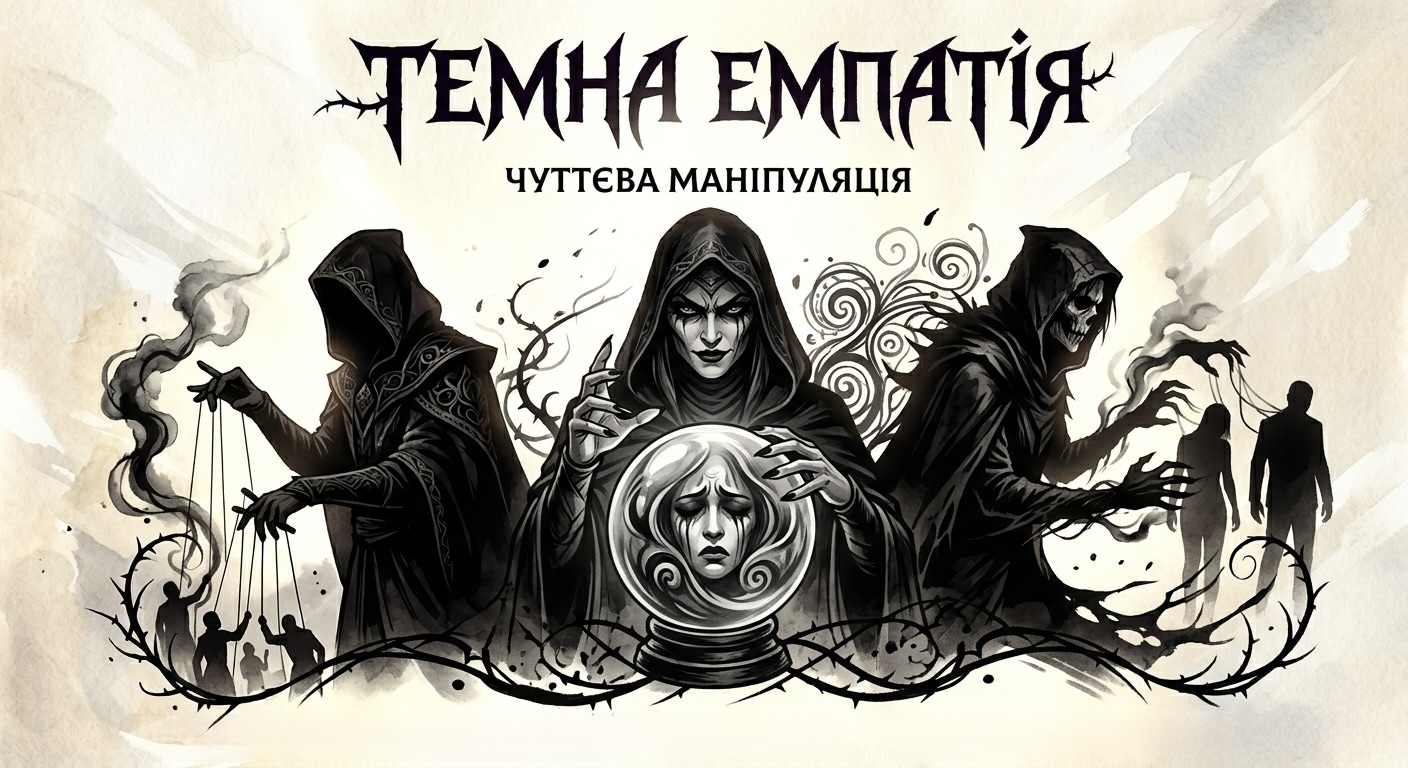 Темна емпатія: як уміння відчувати інших перетворюється на інструмент маніпуляції